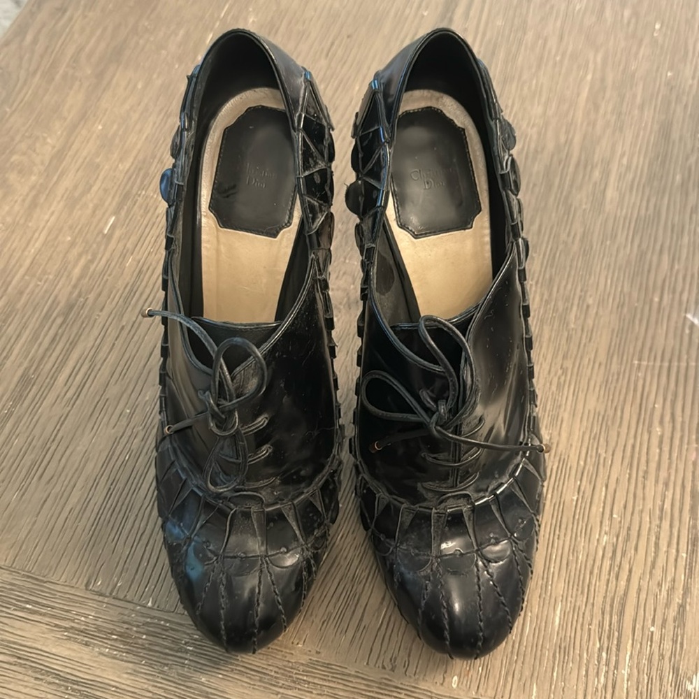 Christian Dior High heel Oxford style